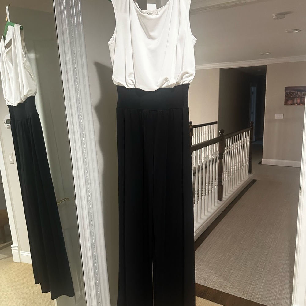 Bailey 44 Monochrome Sleeveless Jumpsuit